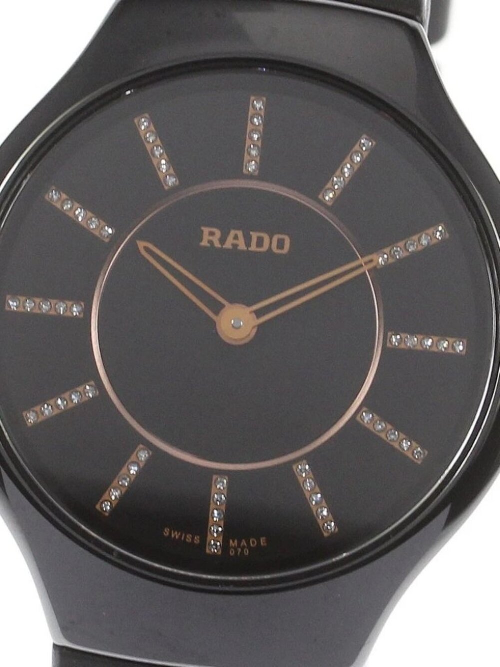 RADO True Thinline 420.0742.3 / R27742709 Index diamond Quartz Ladies_723323